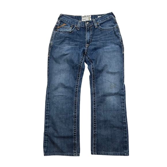 Ariat Men's Straight Jeans - Blue - Picture 5 of 6